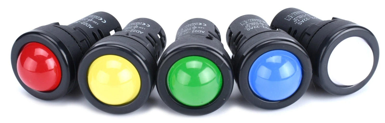 22mm LED Panel Indicator Pilot Light Signal Warning Lamp - Image 3