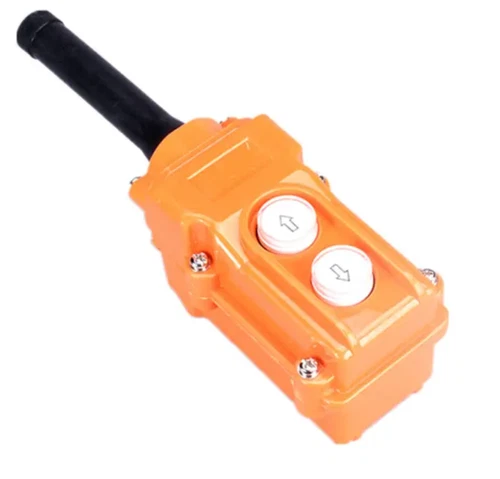 2 Button Hoist Pendant Switch Control Station No Cable - Image 2