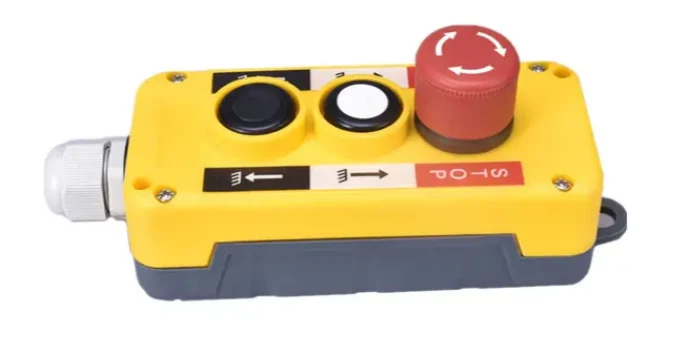 2 or 3 Button Hoist Pendant Control Station – Optional Emergency Stop – No Cable - Image 8