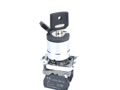 22mm Selector Switch 2 Position Key 1NO 1NC